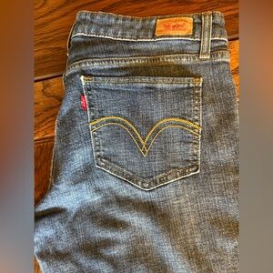 Levi's “Superlow 518” Women’s Blue Boot Cut Denim Jeans Size 11